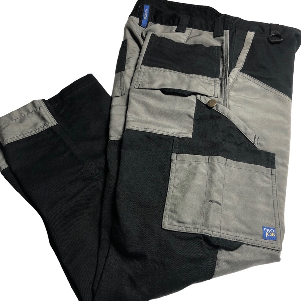ProJob Men’s Workwear Pants W29.5” x L 29” POCKETS! Tool Loops, Durable, Tough